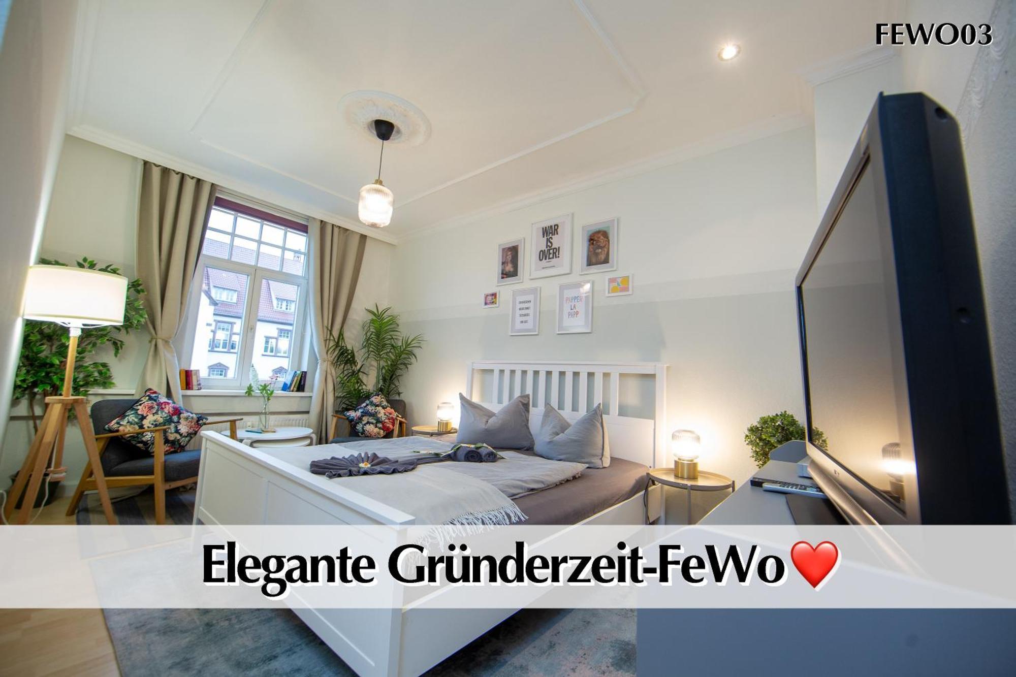 12 Fewos Im Jugendstilhaus Mit Aufzug, Terrasse, Kingsize-Bett, Smart-Tv, Etc Эрфурт Экстерьер фото