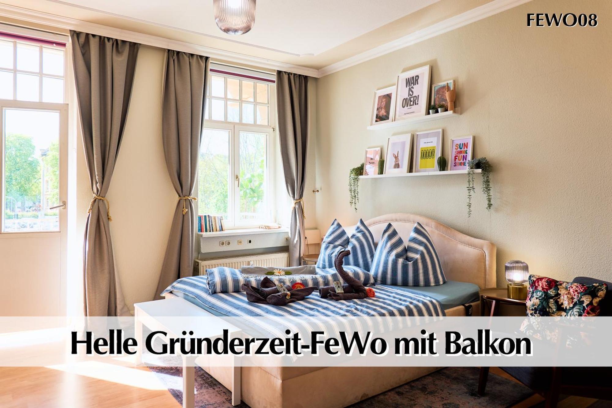 12 Fewos Im Jugendstilhaus Mit Aufzug, Terrasse, Kingsize-Bett, Smart-Tv, Etc Эрфурт Экстерьер фото