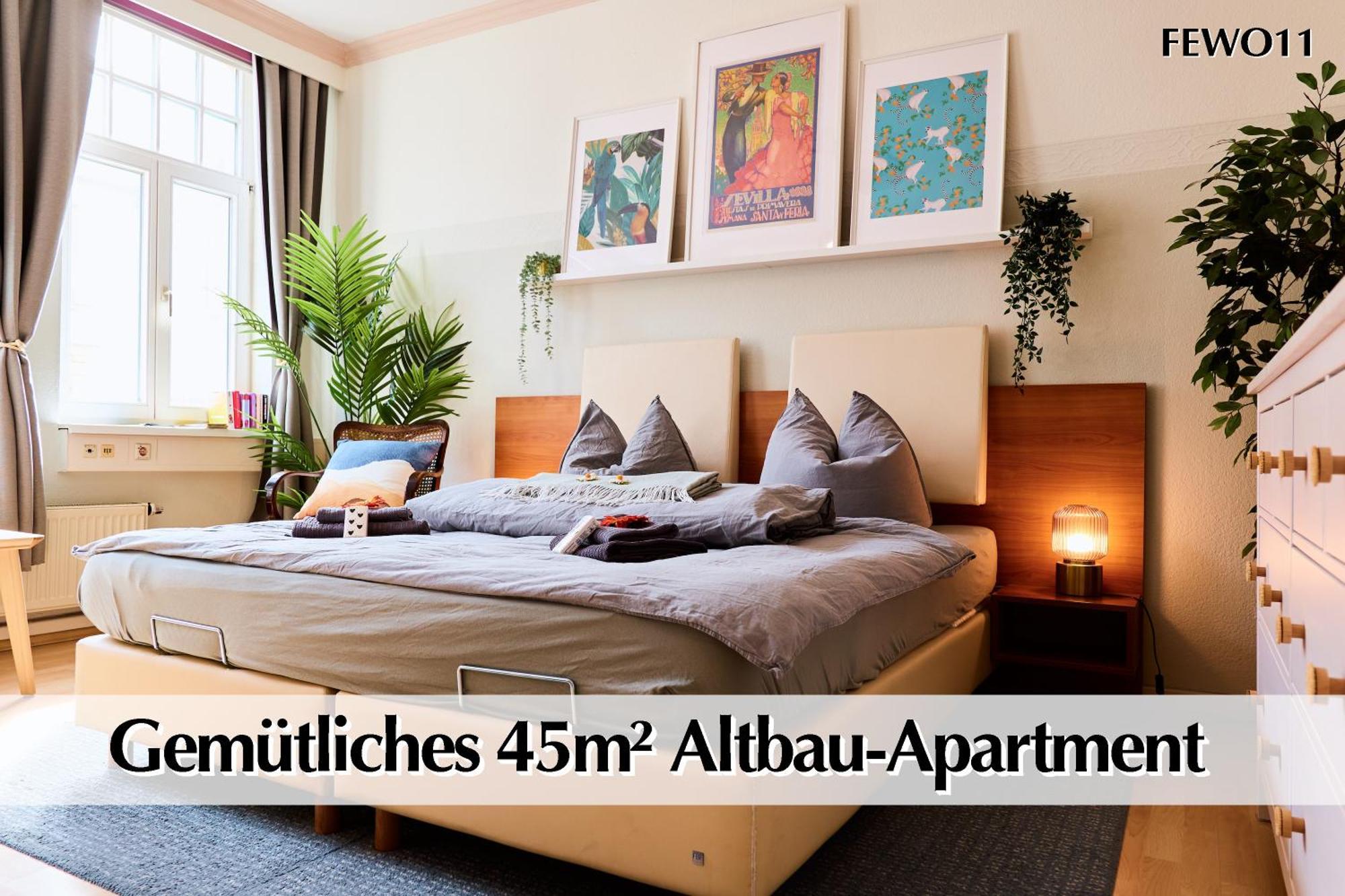 12 Fewos Im Jugendstilhaus Mit Aufzug, Terrasse, Kingsize-Bett, Smart-Tv, Etc Эрфурт Экстерьер фото