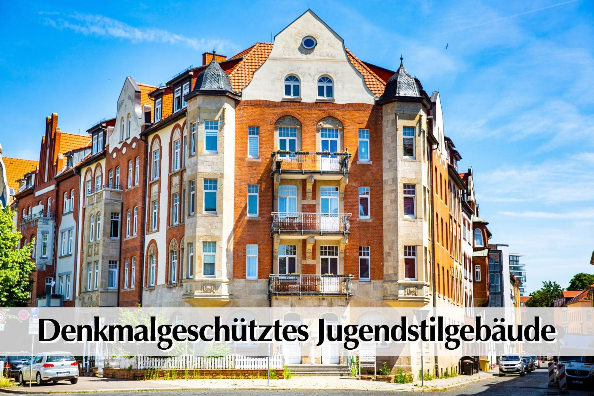 12 Fewos Im Jugendstilhaus Mit Aufzug, Terrasse, Kingsize-Bett, Smart-Tv, Etc Эрфурт Экстерьер фото