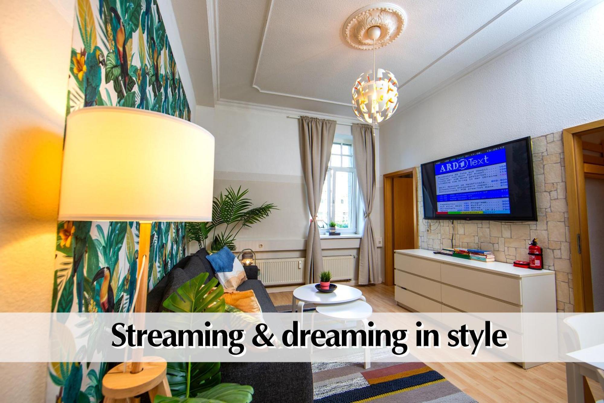 12 Fewos Im Jugendstilhaus Mit Aufzug, Terrasse, Kingsize-Bett, Smart-Tv, Etc Эрфурт Номер фото