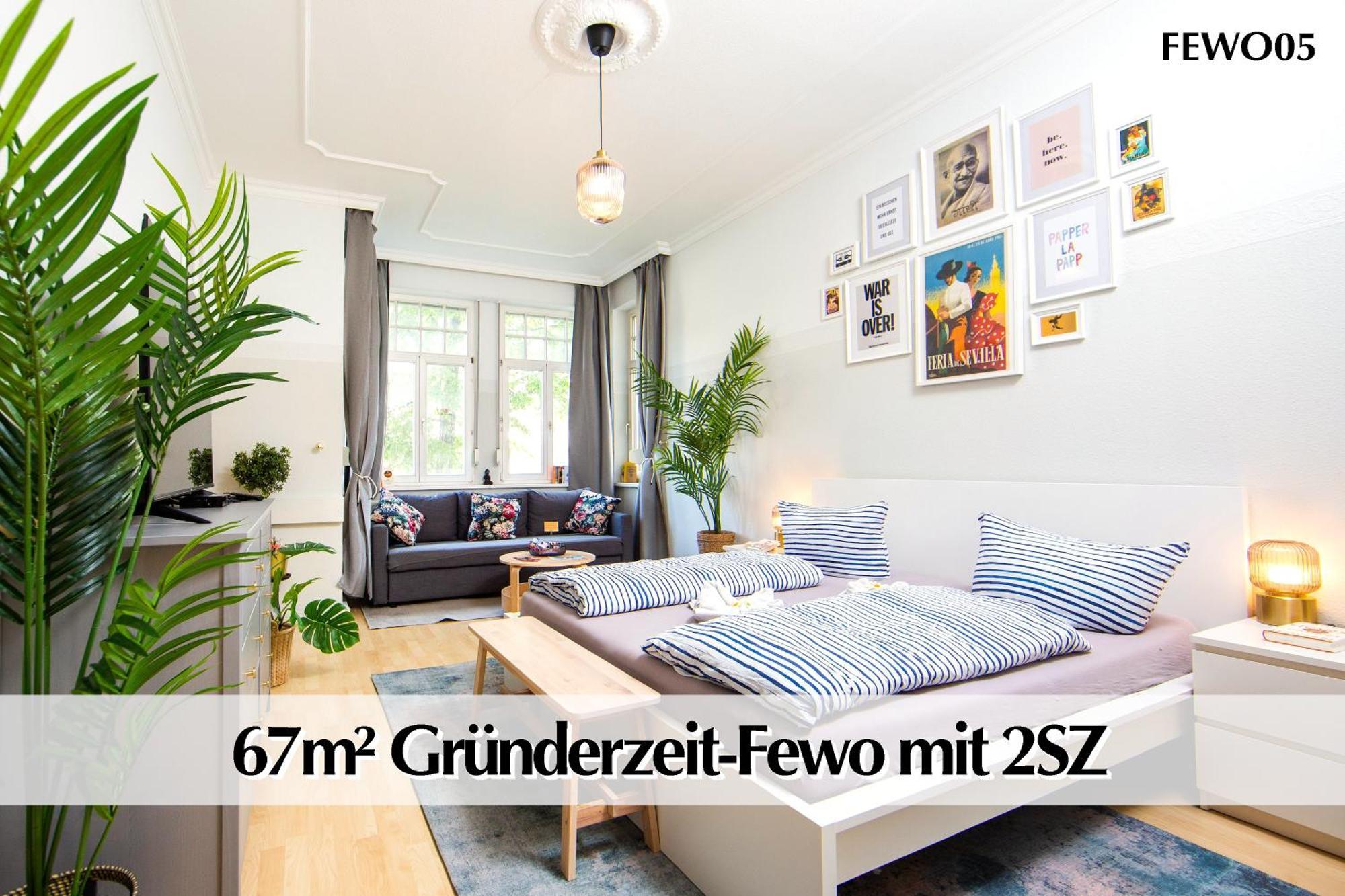 12 Fewos Im Jugendstilhaus Mit Aufzug, Terrasse, Kingsize-Bett, Smart-Tv, Etc Эрфурт Экстерьер фото